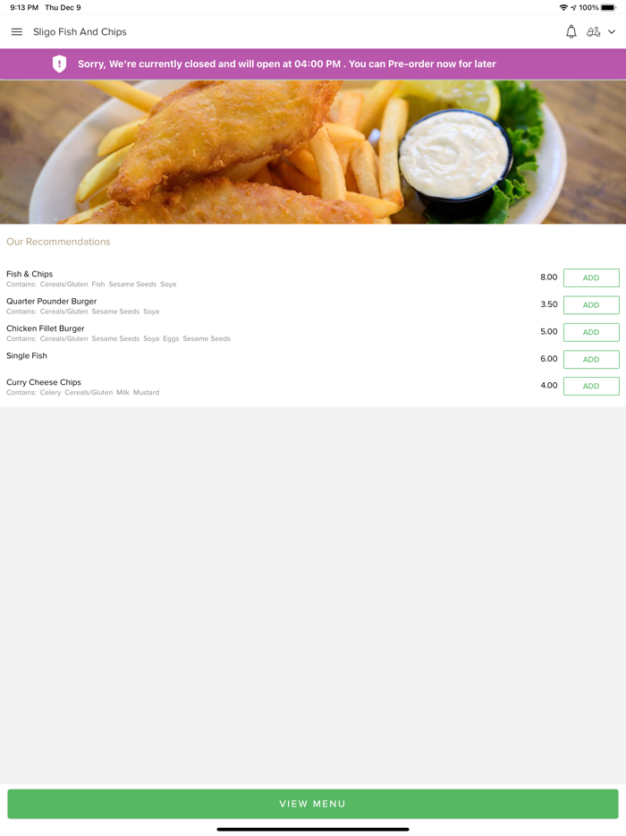 Sligo Fish And Chips