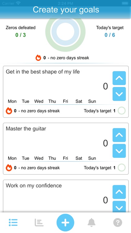 Little Big Steps! Goal Tracker