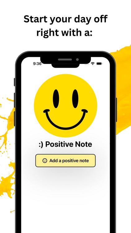 :) Positive Note