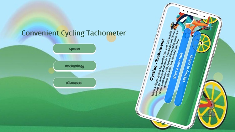 Convenient Cycling Tachometer