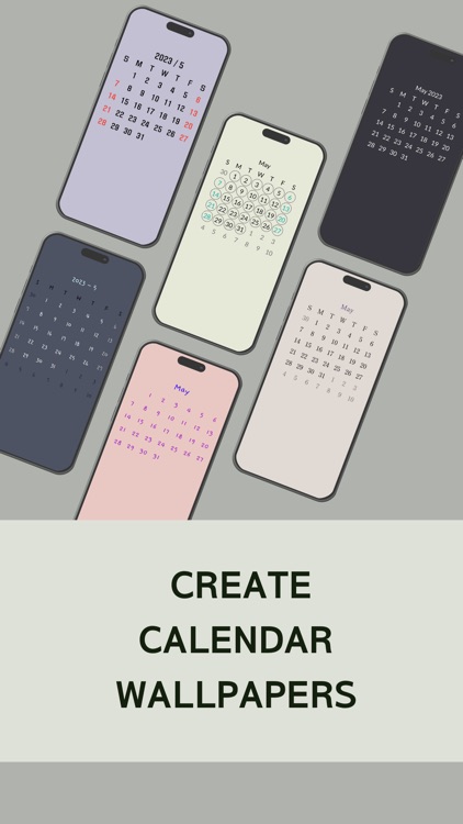 Create Calendar Wallpapers