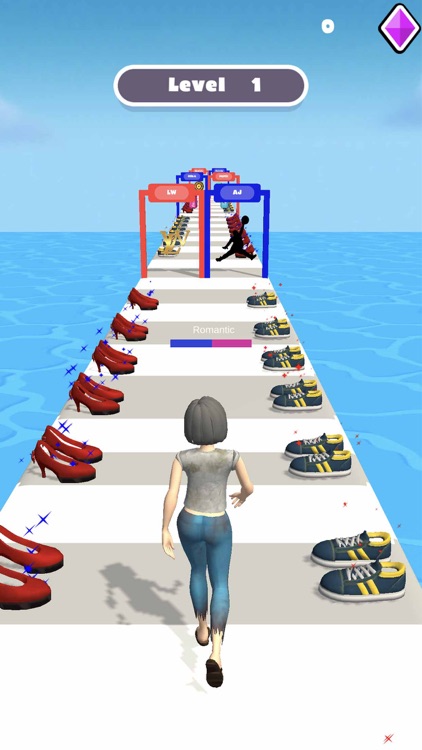 Clothes Run Race 3D