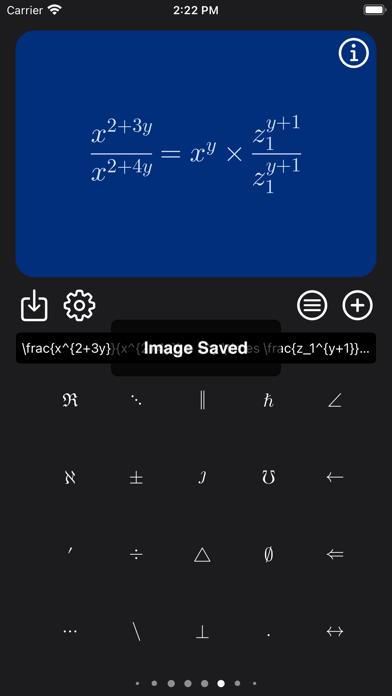 Latex Equation Editor screenshot 6