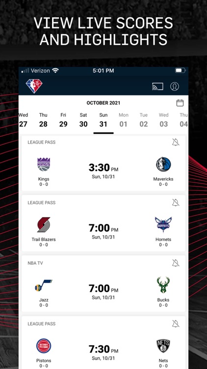NBA: Live Games & Scores screenshot-4