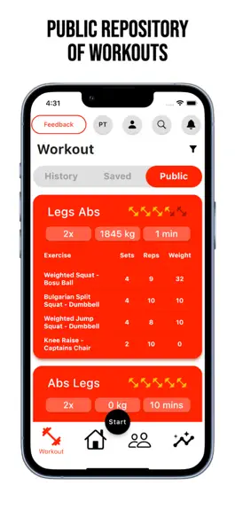 Game screenshot Kalo Fitness: Workout together hack