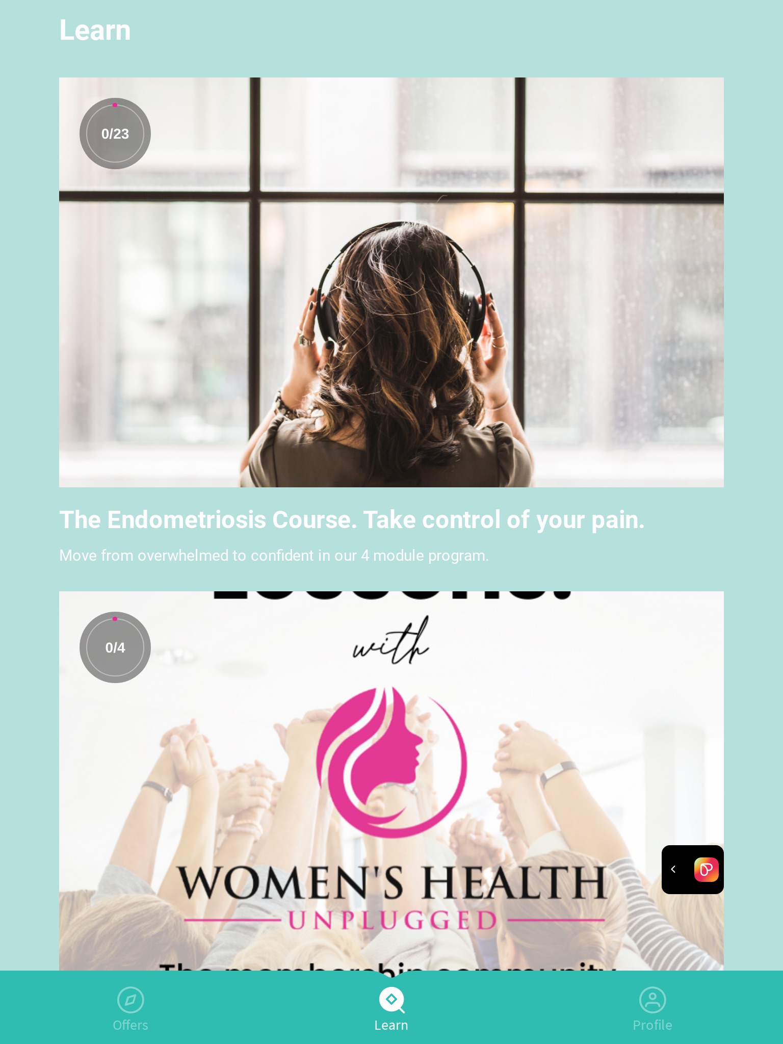 Women's Health Unplugged screenshot 2