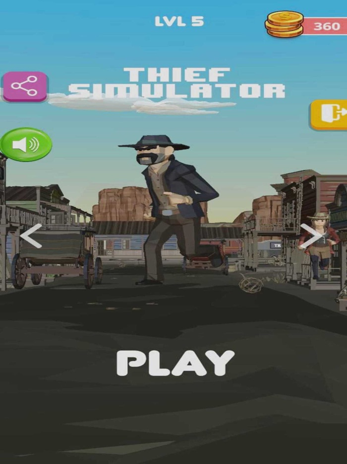 Sneaking Heist Robbery Game