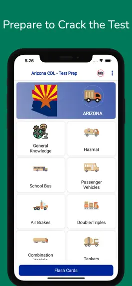 Game screenshot Arizona CDL Permit Practice hack