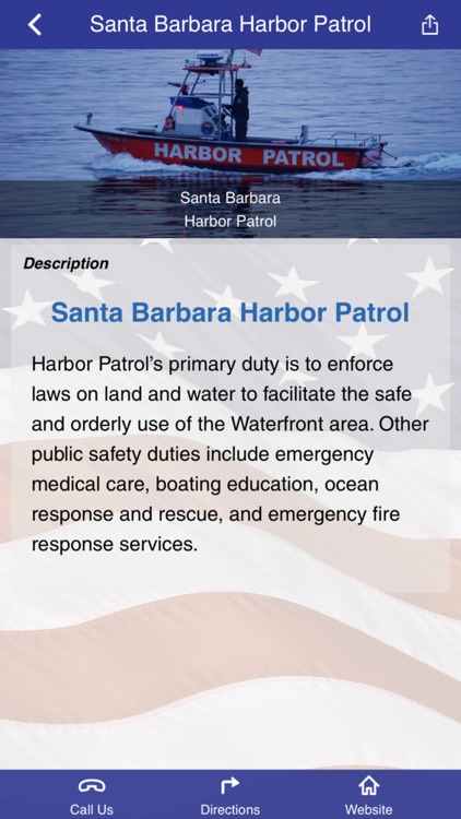 Santa Barbara Harbor Patrol