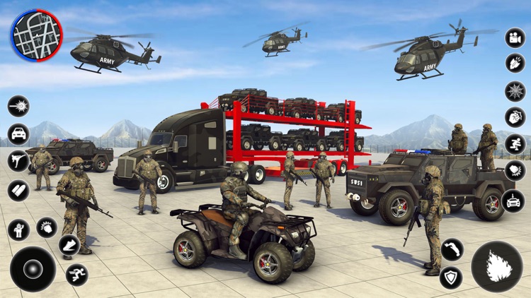 US Army Vehicle Transport Game