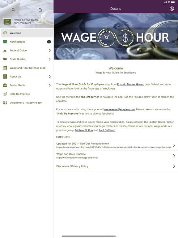 Wage and Hour Guide screenshot 2