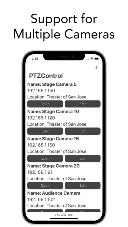 PTZControl by PTZOptics