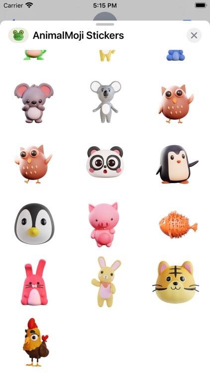 Cute Animal - Stickers screenshot-8