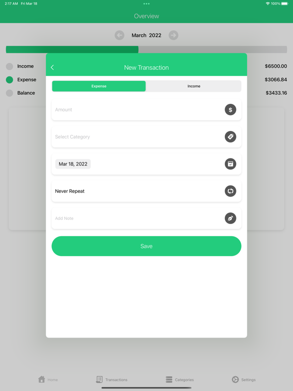 Expense & Income Tracker Daily screenshot 4