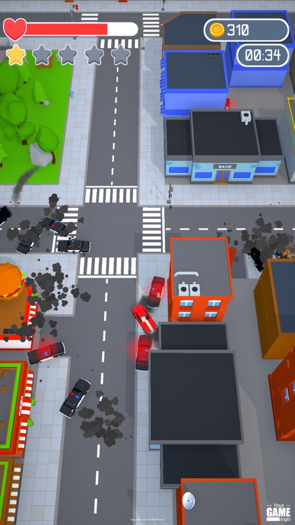 Cop Car Rush 3D