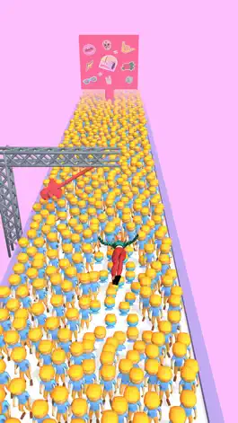 Game screenshot Crowd Surfer 3D apk