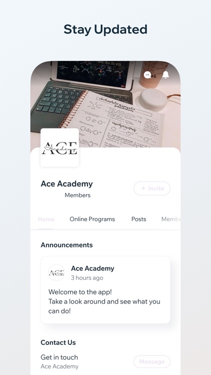 Ace Academy - study app