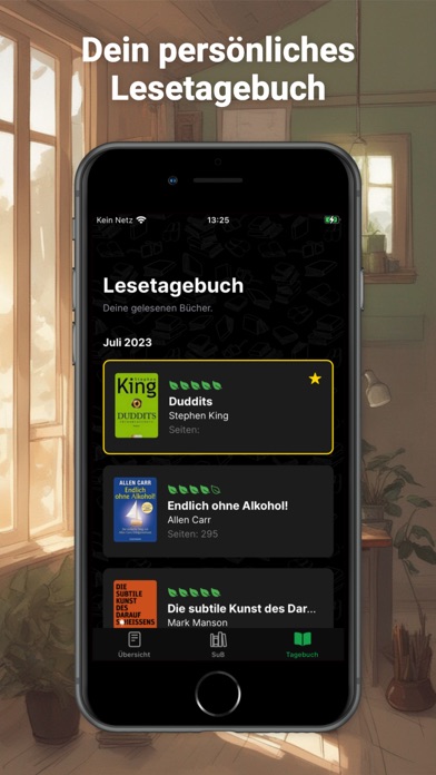 Screenshot #3 pour BookTamer: SuB & Lesetagebuch