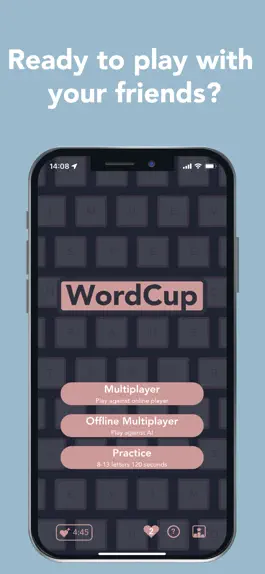 Game screenshot WordCup - Race to create words mod apk