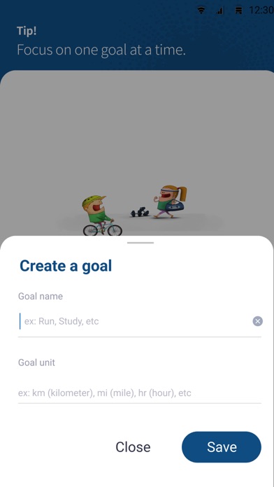 Goals Lite Screenshot