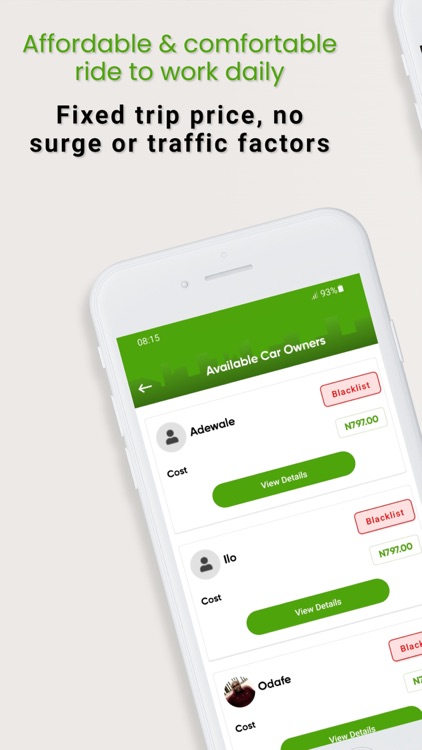 Parizzo Passenger – Carpool