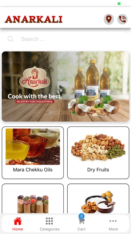 Anarkali Grocery App