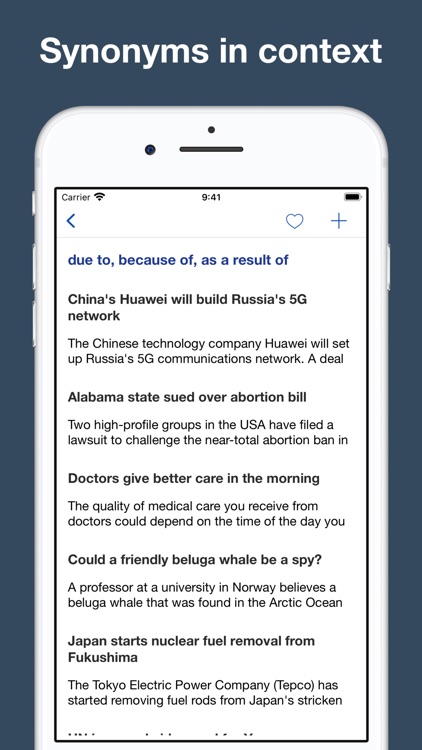 English Synonyms In Context screenshot-7