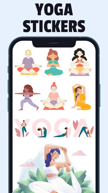 Yoga & Meditation Stickers