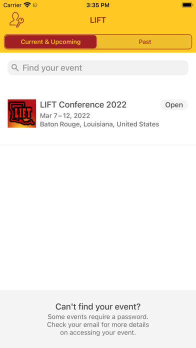 L.I.F.T. Conference screenshot 2