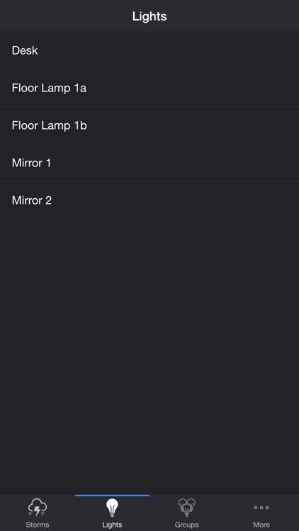 Thunderstorm for LIFX