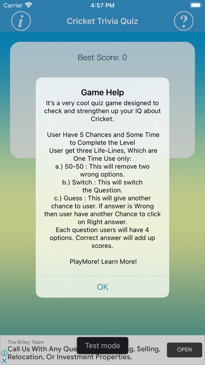Cricket Quiz Trivia screenshot-3