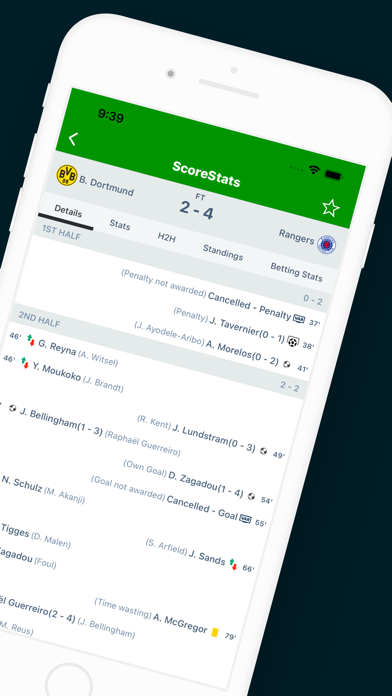 ScoreStats - Live Scores screenshot 2
