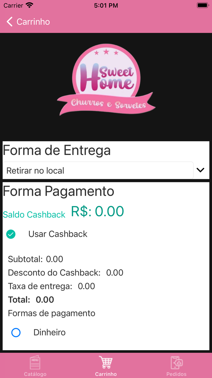 SWEET HOME CHURROS E SORVETES