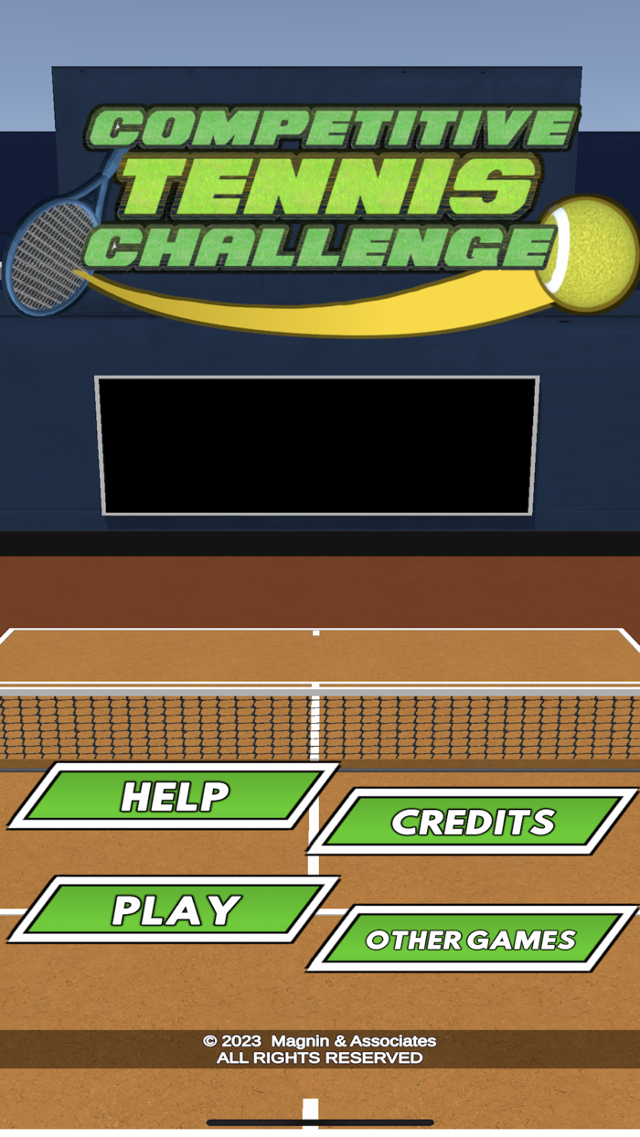 Competitive Tennis Challenge