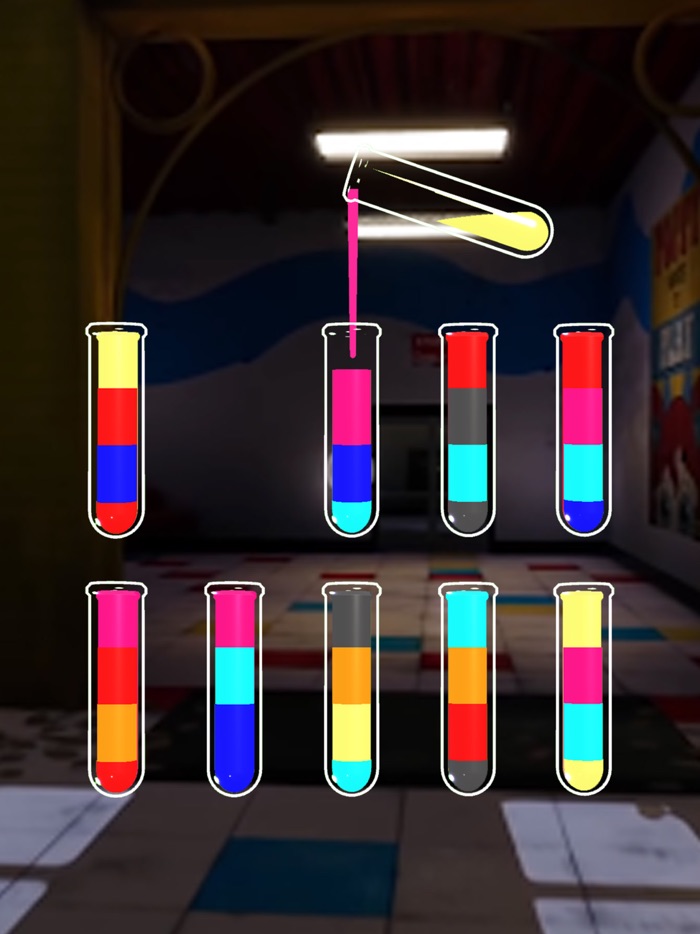 Water Color Sort Brain Puzzle