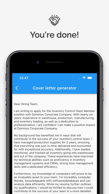 Cover Letter Writer - AI Tool screenshot-3