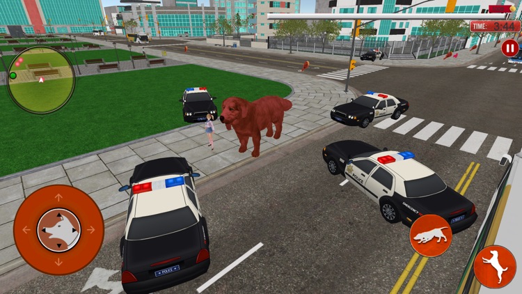 Big Red Dog Simulator 3D screenshot-7