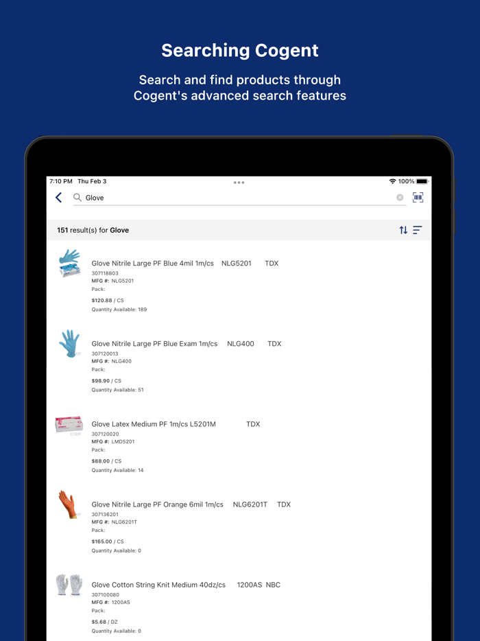 Cogent Solutions  Supplies
