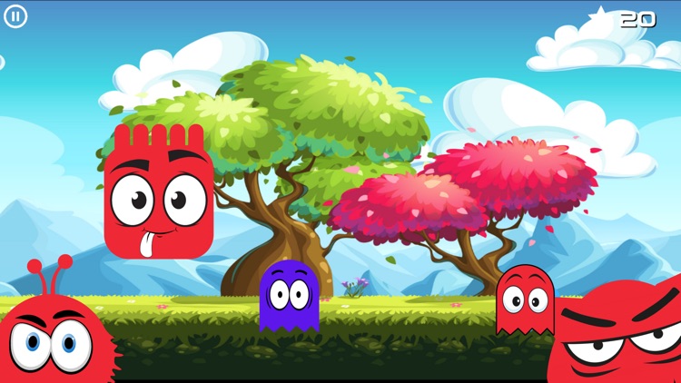 Monster Hop Cartoon Kid Puzzle screenshot-5