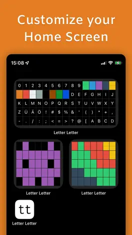 Game screenshot Letter Letter - Widget Creator apk