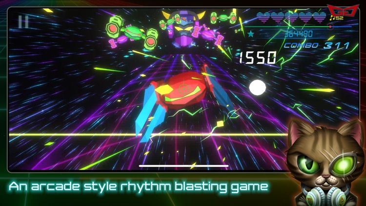Galactigun: Rhythm Blaster screenshot-0