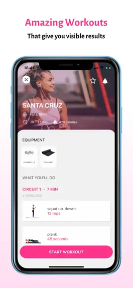 Game screenshot fitsee: Fitness App for Women apk