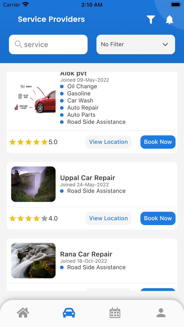 Boulou Services Customer App