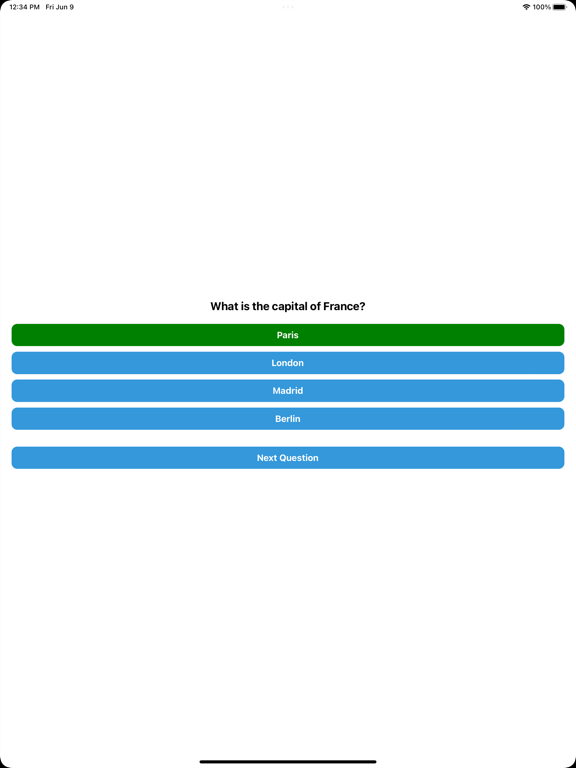 Screenshot #5 pour KU Quiz App