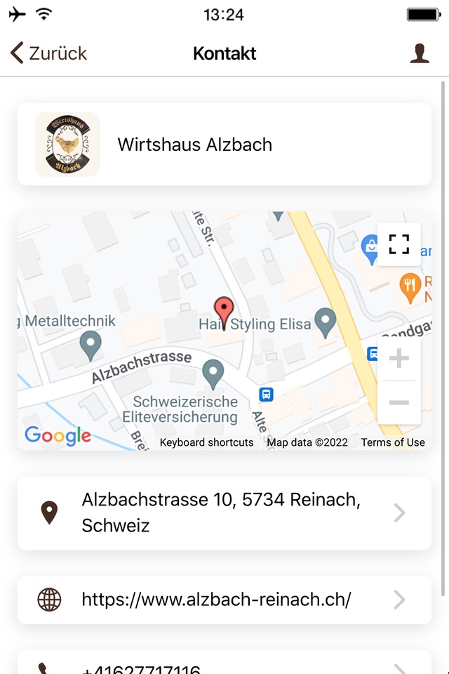 Alzbach Reinach screenshot 3