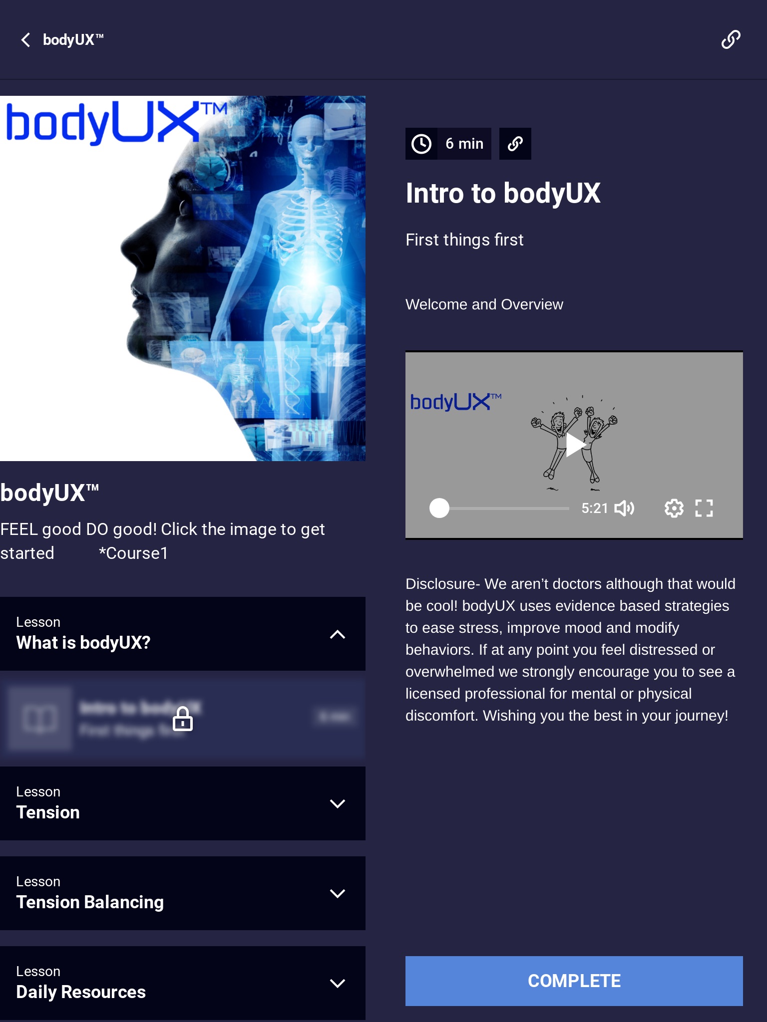 bodyUX™ screenshot 4