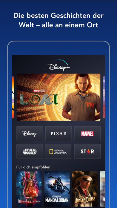 Disney+ app screenshot 0 by Disney - appdatabase.net
