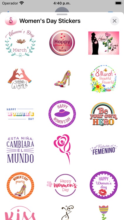 Women’s Day Stickers