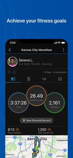 Garmin Connect™ app screenshot