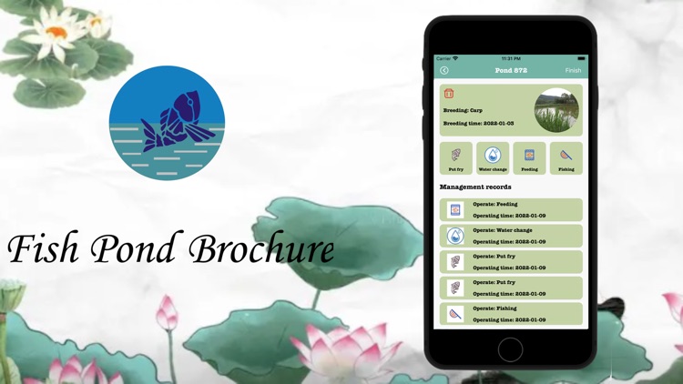 Fish Pond Brochure